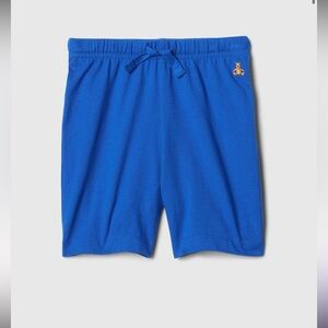 NWT babyGap Jersey Pull-On Shorts - blue